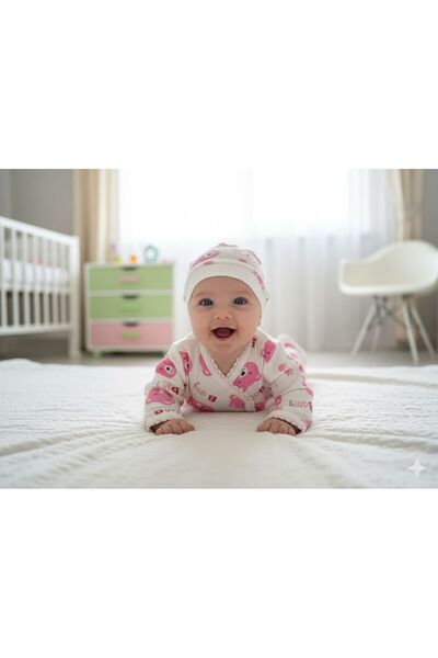 ruhaay طقم علوي وسفلي من بيبي مطبوع بيريلي