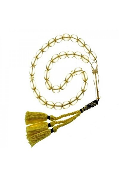 Eagal Transparent Round Bakelite Tasbih (Amber-style Beads)