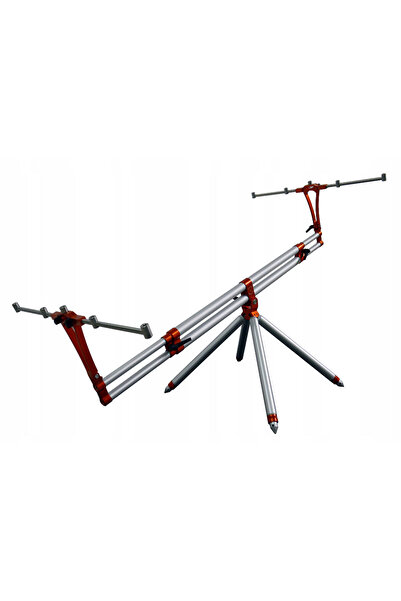 Dayko Compact Bitubo Rod Pod Silver Red (3/4 Posts)