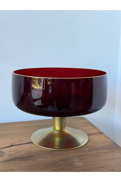 Miko Home & Garden Colorful Pedestal Bowl – Modern Serving & Decor Bowl (Color Options Available)