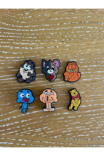 Crocs Terlik Süsü 6 lı set