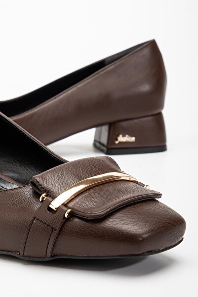 SUİNS SHOES Suins Premium Rona Model Women's Mid-Heel Shoes