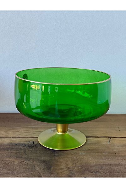 Miko Home & Garden Ayaklı Renkli Sunum Kasesi – Modern Servis & Dekor Bowl (R...