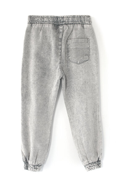 DobaKids Unisex Kids Jogger Denim Pants Gray Color Children Jeans Jogger Trousers Jean Kids Jogger