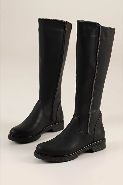 trender Black Women's Boots 173-1965