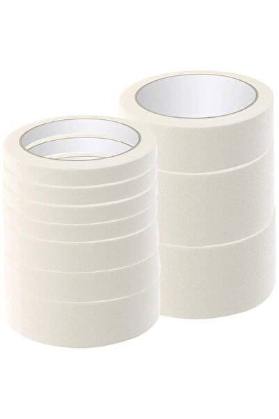 Raco White Masking Tape - Painter's Tape (1 INCH, Pack of 3)