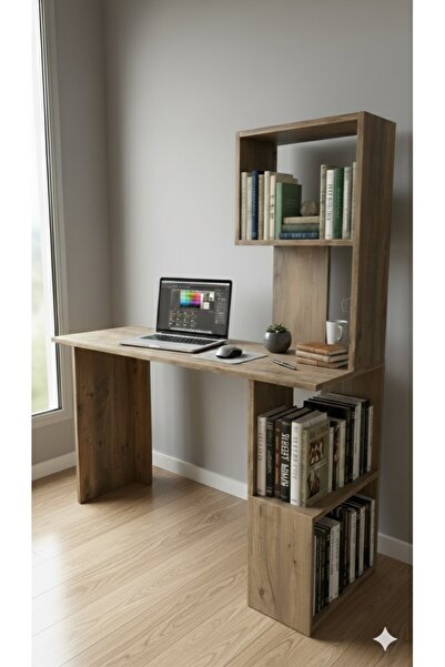 Genel Markalar PLANET çok raflı dekoratif kitaplıklı öğrenci çocuk genç şık ç...