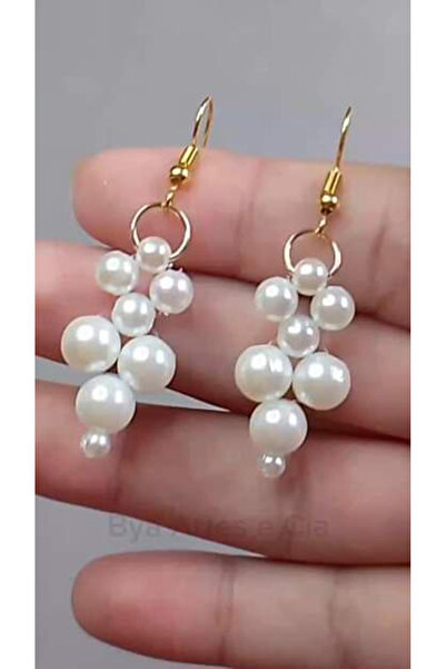 Shiklik Women's Elegant Pearl Earrings