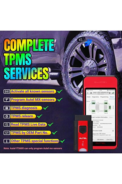 Autel MaxiTPMS ITS600 TPMS Tool (2025)