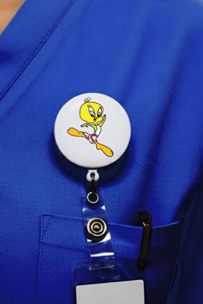 Ver-O Baskı Tweety Tasarım Θήκη κάρτας Yoyo – Επεκτεινόμενη θήκη για κάρτα τα...