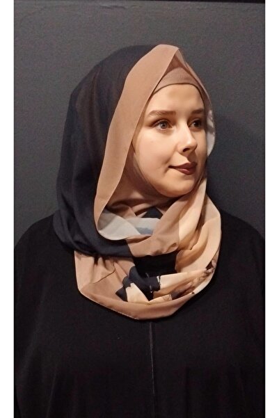 Differenza Nirvana Boneli Shawl - Patterned Mink Black