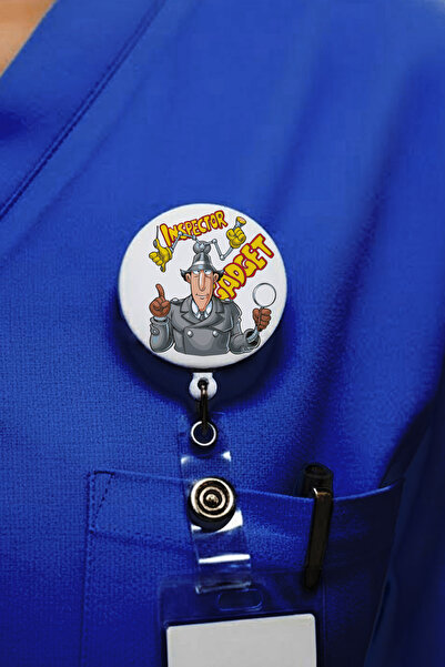 Ver-O Baskı Müfettiş Gadget Tasarım Yoyo Θήκη Κάρτας – Επεκτεινόμενη Θήκη Κάρ...