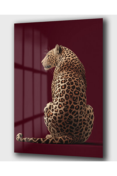 DEKA AKSESUAR BORDO ARKA PLANLI LEOPAR CAM TABLO