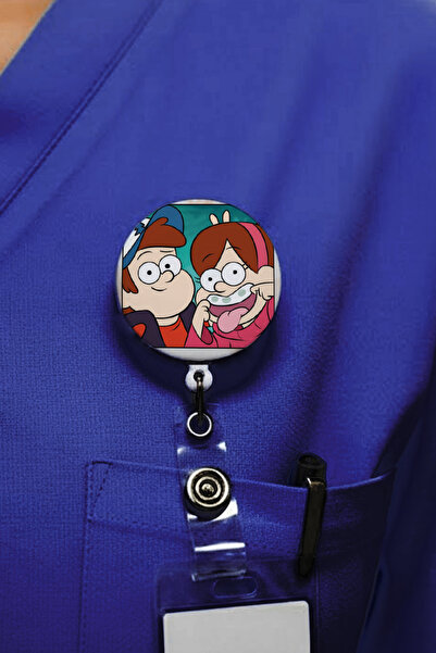 Ver-O Baskı Esrarengiz Kasaba 1 Design Yoyo Θήκη Κάρτας – Επεκτεινόμενη Θήκη ...