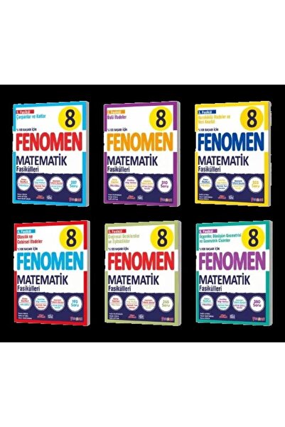 Ankara Kitap Merkezi 8. Sınıf Fenomen Matematik Fasikül Seti Fenomen Okul Yay...