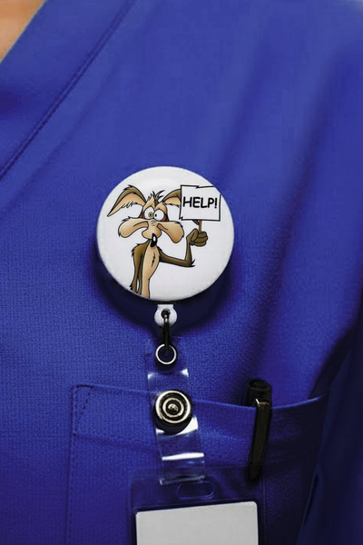 Ver-O Baskı Κάτοχος κάρτας ταυτότητας Çakal Tasarım Yoyo – Επεκτεινόμενος κάτ...