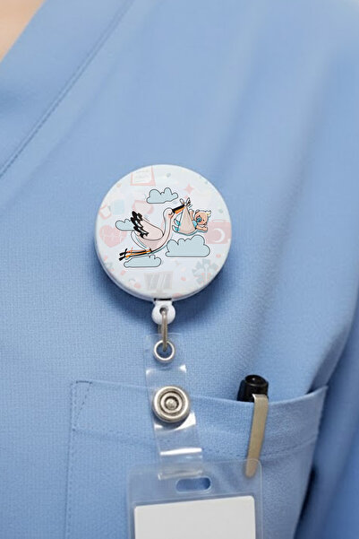 Ver-O Baskı Leylek Ebe Tasarım Θήκη κάρτας Yoyo – Επεκτεινόμενη θήκη για κάρτ...