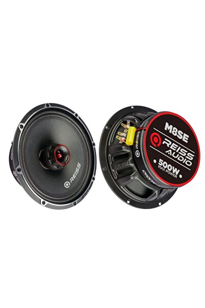 REISS AUDIO Deniz Sound Garage 20 cm Midrange M8SE Tweeterli 500 Watt 250 Rms...