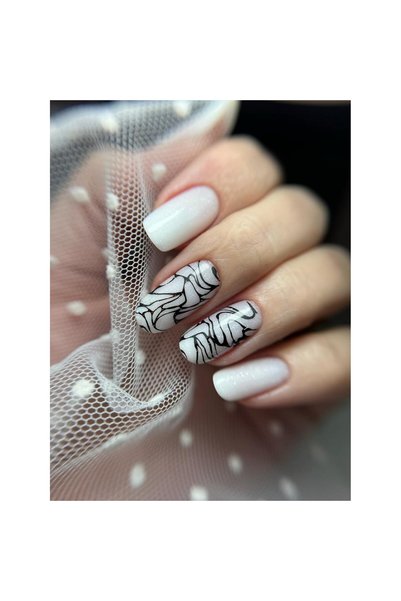 COQUETTE NAILS BAZA DE CAUCIUC ALB STRĂLUCITOR - 13 g