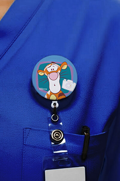 Ver-O Baskı Tiger Tasarım Yoyo Θήκη Κάρτας – Επεκτεινόμενη Θήκη Κάρτας Ταυτότ...