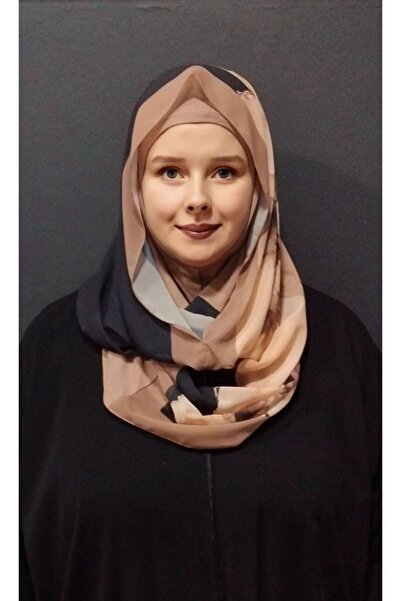 Differenza Nirvana Boneli Shawl - Patterned Mink Black