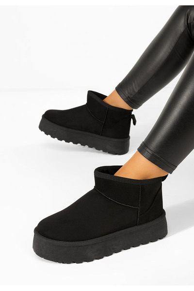 B T Shoes Cizme tip ogg Delvira negru