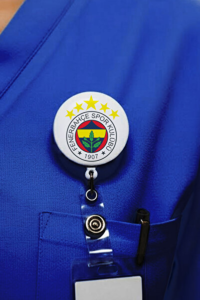 Ver-O Baskı Fenerbahçe Tasarım Yoyo Kartlık – Uzayabilir İpli İsimlik Tutucu ...