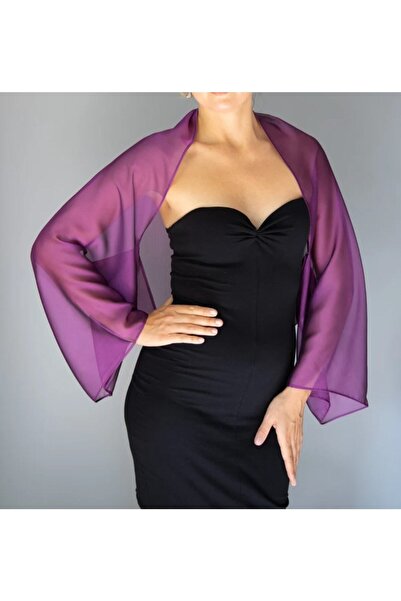 Pembecik Şifon Şal Bolero