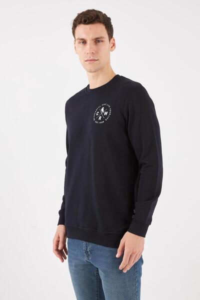 The Crow LIFE Чоловічий синій світшот