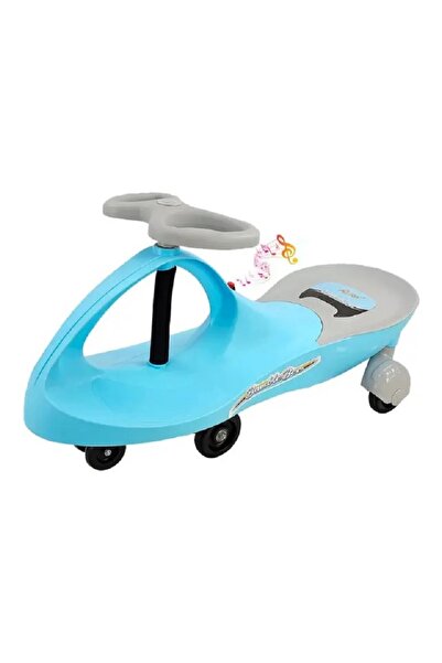 United سيارة عجيبة مرجيحة للأولاد والبنات لون أزرق