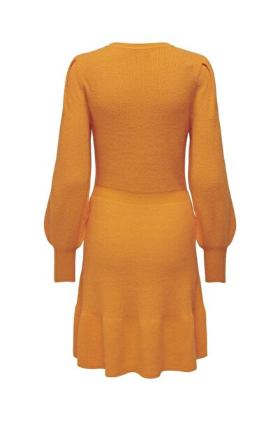 ONLY Onlibi Peplum O-Neck Carrot Curl Dress