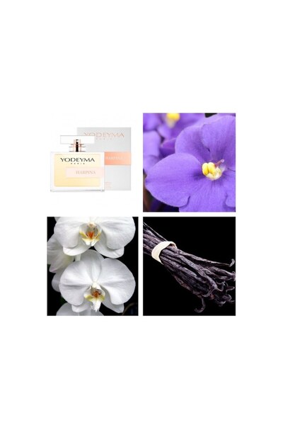 Yodeyma Harpina Eau de Parfum for Women, Saintpaulia, Orchid, Vanilla, 100 ml