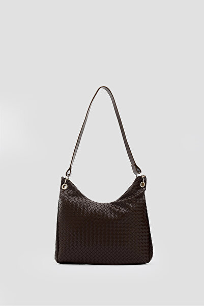 Tandi Bags Jude Braided Shoulder Bag Black