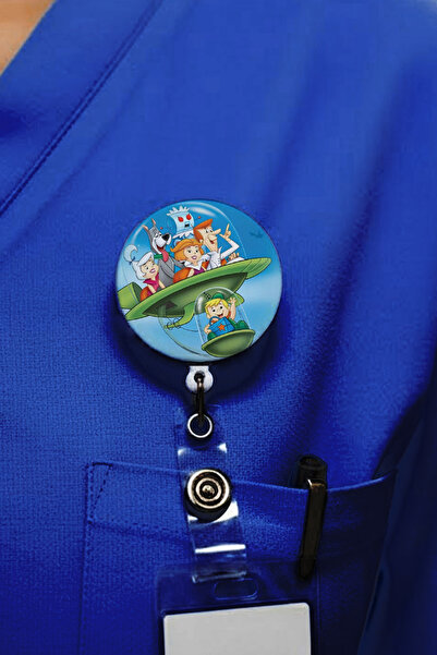 Ver-O Baskı Jetgiller Tasarım Θήκη κάρτας Yoyo – Επεκτεινόμενη θήκη για κορδό...