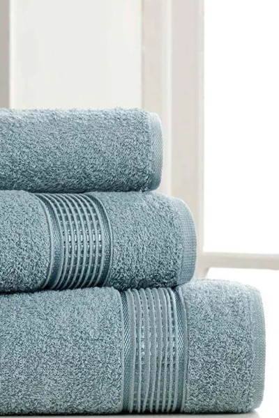 HRN Textile 3-Piece Cotton Ezgi Towel Set