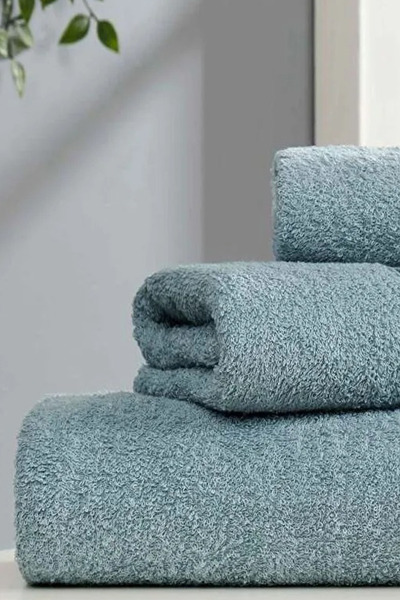 HRN Textile 3-Piece Cotton Ezgi Towel Set