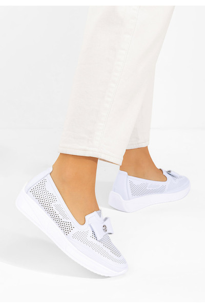 B T Shoes Irvesa women's casual shoes white