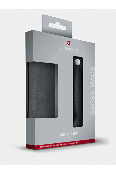 Victorinox Swiss Classic Folding Knife and Chopping Board Set, 6.7191.F3, Black