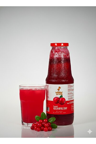 Leblebi Çarşısı TANELİ KIZILCIK ŞURUBU - 1350 GR