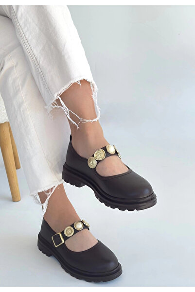 ZENGEZUR MALL Mtxdpn Okira Brown Leather Oxford Shoes (153744) (Size: 36)