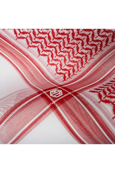 First Life Red Hashtag Shemagh