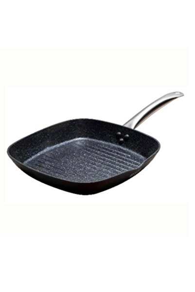 BRIO METALLICA Non-stick Grill Pan Forged Aluminum Professional 28 cm