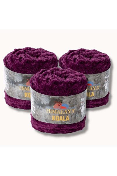 Himalaya Koala 75704 Peluş Örgü İpi 3 Adet