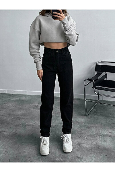 kleshus جينز نسائي من نوع Mom Boyfriend مصنوع من الليكرا القوية، موديل جديد Hsn