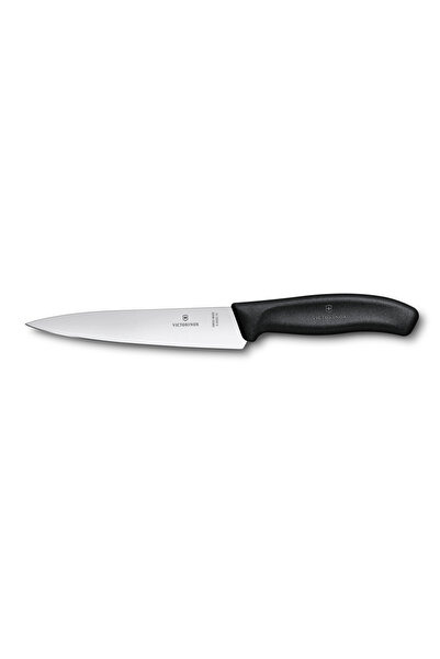 Victorinox Cutit Pentru Carne Fibrox 6.8003.15B, Lama 15 cm, Negru