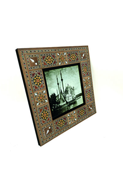 Sadrazam Moscheea Ortaköy (Fotografie, anii 1920) cu imprimeu Pictură din lem...