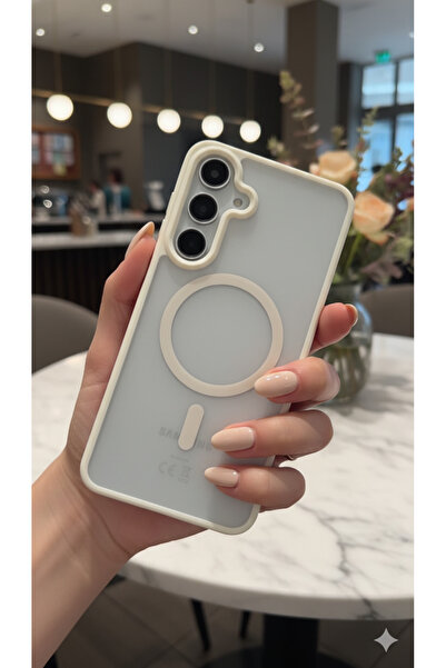 Hatreds Galaxy S25 FE Telefon Kılıfı Magsafe Uyumlu Şeffaf Mat Darbe Koruyucu...