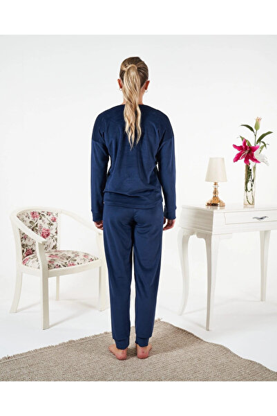Estiva 25381 Long Sleeve Velvet Pajama Set