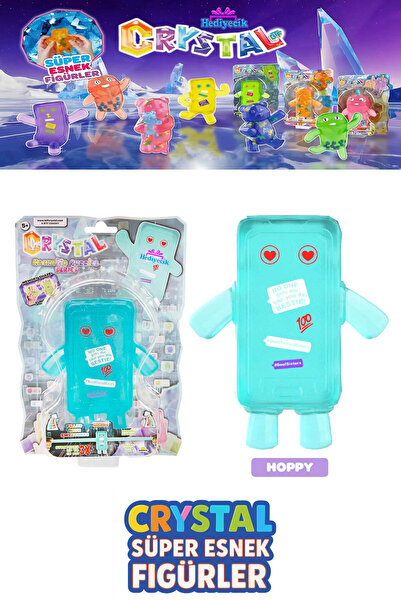 hediyecik Crystal Esnek Uzayan Figür Hashtag Buddies Stretch Serisi Figür 14 Cm