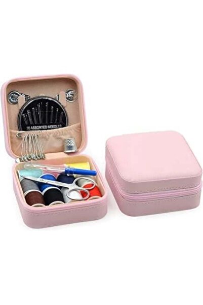 NT Pembe Çanta Dikiş İplikleri Ve Dikiş Malzemesi Seti 29279